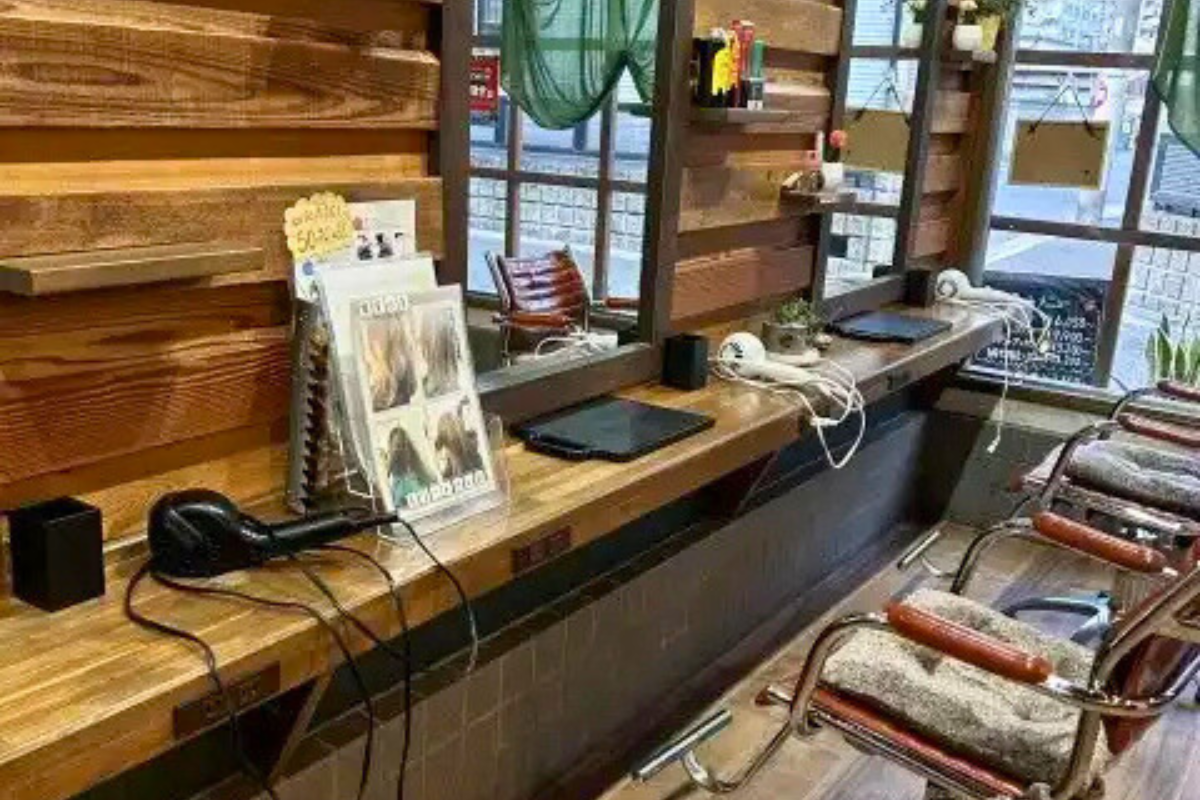 美容室ammy-店内風景