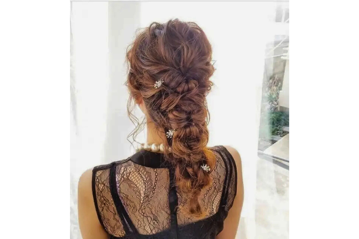 トヨダ美容室-アップセットの一例