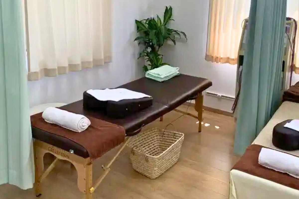 店内の施術場所