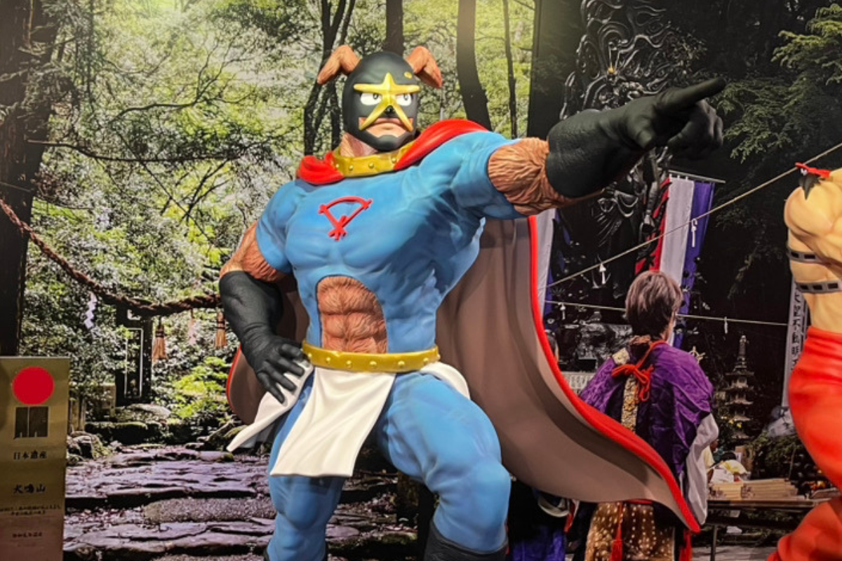 イヌナキンのフィギュアのアップ画像